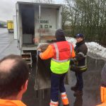 Praktijkoefening met blusdeken